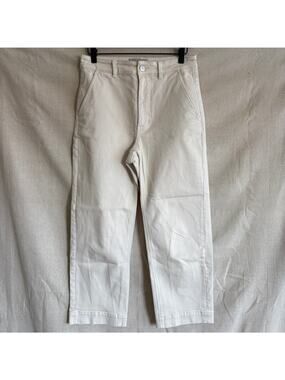 Women's Everlane The Straight Leg Crop Pant "Sandstone" | Size: 6